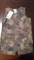 New Carter's baby girl or boy 1 pc summer Green/brown Camo outfit, size 6 mo