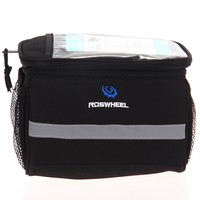 ROSWHEEL Fahrrad Mountainbike Fronttasche Lenker Tasche Rahmentasche Handytasche