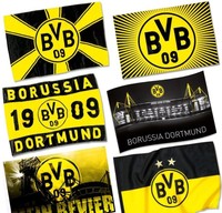 Borussia Dortmund Fahne / Flagge / Flag BVB 09