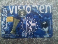 FC Schalke 04 S04 Knappenkarte Fancard 06/07 Visionen