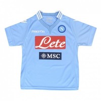 2013-14 Naples Heim trikot Replik Kind Macron junior jersey shirt Neapel