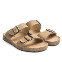 Haflinger Bio Leder Pantolette, Gr. 41, Neu, UVP 54,95 €, sandfarben