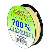 ELASTIC POLE SILICONE / LATEX 6m, GUMMIZUG, HOCHWERTIGER MATCHGUMMI, STIPPANGELN