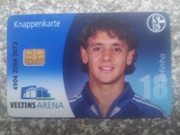 FC Schalke 04 S04 Knappenkarte Rafinha