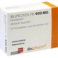 IBUPROFEN PB 400 mg Filmtabletten 50St Filmtabletten PZN 6905110