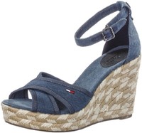 Tommy Hilfiger Sandalette Keilsandalette blau Größe 40-42 NEU