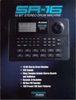 Prospekt - Alesis SR-16 Drumcomputer