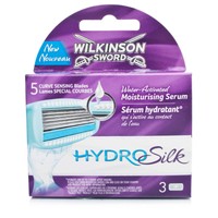 6 WILKINSON HYDRO SILK RASIERKLINGEN NEU