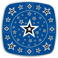 Hamburger SV HSV Logo Weihnachtsteller 25x25 cm Fan Artikel - Teller NEU 