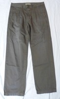 schöne Gr. 40/42 CLOSED Chino Bundfalten Hose BARRY khaki Baumwolle NEU