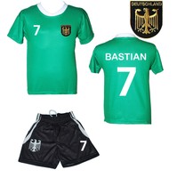 Deutschland Trikot mit Hose neuer Artikel Mod.MM13-gest.Wappen-NAME+NR gratis
