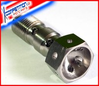 Hohlschraube doppelt Titan M10x1,00 Bremsleitung Racing Tune Grade 5