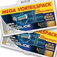 Gillette Fusion ProGlide Rasierklingen, 24 Stück, Original Klingen neu/OVP
