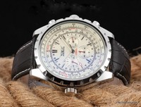 AUTOMATIK FLIEGERUHR HERRENUHR UHR LEDERARMBAND NEU ARMBANDUHR AUTOMATIKUHR NEU