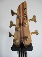 Carvin LB75WP 5-Saiter fretless mit Piezo, aktive Elektronik, Walnut