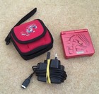 Game Boy Advance SP Gba Limited Edition Pokemon Grouden RARE Inc 7 Games