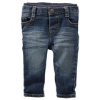 Oshkosh B'gosh Newborn 3 6 9 12 18 24 Months Pull-On Jeans Baby Boy Pants Blue