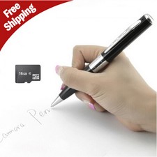 16GB Silver HD Spy Pen Camera DVR Audio Video Recorder Camcorder Mini 1280*960