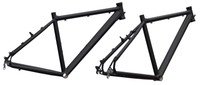 Herren Trekkingrad TWINROAD Lite Rahmen 48 cm schwarz matt 28" 