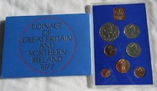 Gb & Northern Ireland 1977 proof coin set