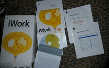 Apple iWork 05 in Retail Box Pages & Keynote 2 Academic Version Mac OS