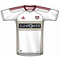 adidas Bayer 04 Leverkusen Away Trikot 2012-2013 weiß [O92229]