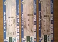 19 Tickets FC Magdeburg-BVB 09/Fortuna Düsseldorf/BFC/Union Berlin + Autogramme