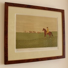 Vintage Limited Print Horse Racing After Vincent Haddelsey