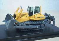 Schuco - Planierraupe Liebherr PR 744 mit Heckaufreiser - Nr. 45 258 9200 - 1:87