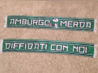 ultras seidenschal schal AMBURGO MERDA - WERDER BREMEN east side