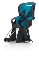 Römer Jockey Comfort Kinderfahrradsitz schwarz türkis Wendebezug Modell 2016 NEU