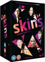 SKINS 1-7 THE COMPLETE SERIES 1 2 3 4 5 6 7 DVD BOX ENGLISCH