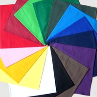 1 UNI☆KOPFTUCH☆HALSTUCH~BANDANA~TUCH~Fasching~JGA Niki~Schal Biker Rot☆Baumwolle