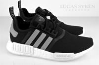 Adidas NMD R1 Core Black Solid Grey  Gr. EU 43 1/3 UK 9 US 9,5