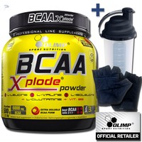 Olimp BCAA Xplode 500g BCAAs 2:1:1 Amino Pulver mit Glutamin +Bonus 59,98€/Kg