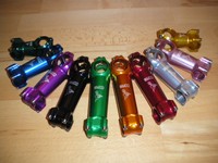 Original TUNE Vorbau "GEILES TEIL 4.0" 95mm Länge MTB 25,4mm Rot NEU!!