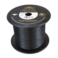 0,16€/m 10m 0,08mm 10,1kg Berkley Black Velvet - Schwarz geflochtene Schnur