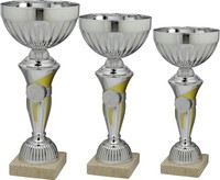 Pokale,3er Pokalserie inkl.Gravur u.Emblem(P900-GS-1-3)
