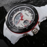 OHSEN Multi-Function LED Analog Digital Sport uhr wasserdicht Armbanduhr