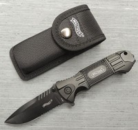 Walther Black Tac Knife Messer Taschenmesser Rescue Knife BTK Tactical Knife