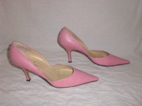 Schöne spitze Elegance Paris luxus voll Leder High Heel Pumps Gr.39 neuwertig