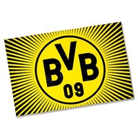 Schwenkfahne Fahne Flagge BORUSSIA DORTMUND BVB „Sonne” 150 x 100 cm **NEU**
