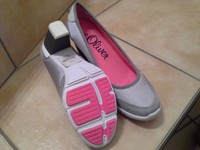 NEU! Sportliche Damen Pumps s.Oliver Gr. 39 grau Textil