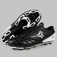 Schwarz Herren Sportschuhe Fußballschuhe Fußballschuh Nockenschuhe Gr. 35-45