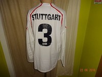 VfB Stuttgart Puma Junior Langarm Matchworn Trikot 04/05 "debitel" + Nr.3 Gr.XL
