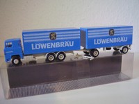 Albedo 1:87 Scania Hängerzug Löwenbräu OVP (L 106/1)
