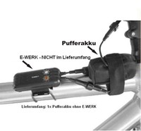 Busch & Müller B+M Pufferakku für E-WERK mit Tasche 461A Neu!