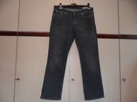 Damenjeanshose, Jeanshose, Gr. 12 (42), Straight Leg, Stretch