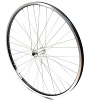 Rigida ZAC19 26" Zoll Vorderrad mit Shimano RM40 Nabe Schwarz Laufrad Felge