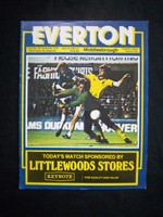 Orig.PRG   England  1.Division  1978/79   EVERTON FC - MIDDLESBROUGH FC  !!
